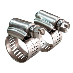 2 Colliers de Serrage inox 10/16mm KRISALYS