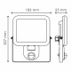 Projecteur LED extra-plat 20W + détecteur  CREALYS