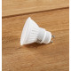 Ampoule LED GU10 9W blanc chaud