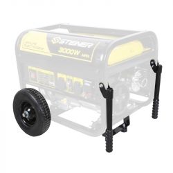 Kit roues et poignées de transport pour groupe électrogène essence 208CC 3000W Max STEINER Réf 214128