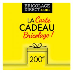 Carte Cadeau Bricolage 200€