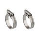 Lot de 2 colliers de serrage inox Ø38mm